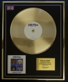 THE BLACK EYED PEAS/LTD. EDITION CD GOLD DISC/RECORD/THE BEGINNING