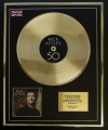 RICK ASTLEY/LTD. EDITION CD GOLD DISC/RECORD/50