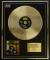 PUBLIC ENEMY/LTD. EDITION CD GOLD DISC/RECORD/IT TAKES A NATION OF MILLIONS TO HOLD US BACK