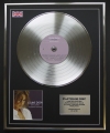 CELINE DION/LTD EDITION CD PLATINUM DISC/RECORD/MY LOVE
