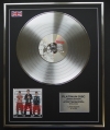 BUSTED/LTD EDITION CD PLATINUM DISC/RECORD/BUSTED