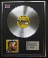 JASON DERULO/LTD EDITION CD PLATINUM DISC/RECORD/TATTOOS