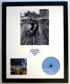 MEN AT WORK/PHOTO & CD DISPLAY LTD. EDITION OF THE ALBUM THE BEST OF
