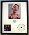 MILEY CYRUS/PHOTO & CD DISPLAY LTD. EDITION OF THE ALBUM BANGERZ