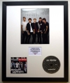 ONE DIRECTION/PHOTO & CD DISPLAY LTD. EDITION OF THE ALBUM MIDNIGHT MEMORIES