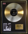 ARIANA GRANDE/LTD. EDITION CD GOLD DISC/RECORD/DANGEROUS WOMAN