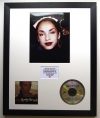 SADE/PHOTO & CD DISPLAY LTD. EDITION OF THE ALBUM STRONGER THEN PRIDE
