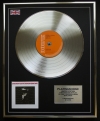 DAVID BOWIE/LTD EDITION CD PLATINUM DISC/RECORD/STATION TO STATION