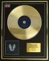 COLDPLAY/LTD. EDITION CD GOLD DISC/RECORD/GHOST STORIES