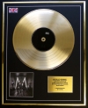 MAROON 5/LTD. EDITION CD GOLD DISC/RECORD/IT WON'T BE SOON BEFORE LONG