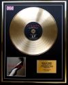 RIHANNA/LTD. EDITION CD GOLD DISC/RECORD/GOOD GIRL GONE BAD
