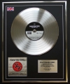 FOO FIGHTERS/LTD EDITION CD PLATINUM DISC/RECORD/GREATEST HITS