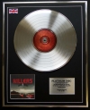 THE KILLERS/LTD EDITION CD PLATINUM DISC/RECORD/BATTLE BORN