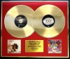 MAROON 5/DOUBLE CD GOLD DISC DISPLAY/LTD. EDITION/COA/HANDS ALL OVER & OVEREXPOSED