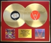 MAROON 5/DOUBLE CD GOLD DISC DISPLAY/LTD. EDITION/COA/OVEREXPOSED & V