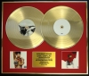 RIHANNA/DOUBLE CD GOLD DISC DISPLAY/LTD. EDITION/COA/UNAPOLOGETIC & ANTI