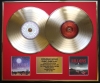 THE KILLERS/DOUBLE CD GOLD DISC DISPLAY/LTD. EDITION/COA/DAY AND AGE & BATTLE BORN