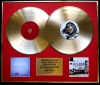 THE KILLERS/DOUBLE CD GOLD DISC DISPLAY/LTD. EDITION/COA/HOT FUSS & SAM'S TOWN