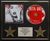 RITA ORA/CD DISPLAY/ LIMITED EDITION/COA/ORA