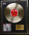 RITA ORA/LTD. EDITION CD GOLD DISC/RECORD/ORA