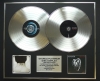 FOO FIGHTERS/Double Platinum Disc Record Display Ltd Edition NOTHING LEFT TO LOSE & ONE BY ONE