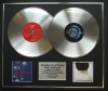FOO FIGHTERS/Double Platinum Disc Record Display Ltd Edition THE COLOUR AND.. & NOTHING LEFT TO LOSE