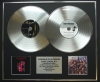 FOO FIGHTERS/Double Platinum Disc Record Display Ltd Edition WASTING LIGHT & SONIC HIGHWAYS