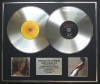 RIHANNA/Double Platinum Disc Record Display Ltd Edition A GIRL LIKE ME & GOOD GIRL GONE BAD