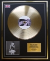 ARIANA GRANDE/LTD. EDITION CD GOLD DISC/RECORD/MY EVERYTHING