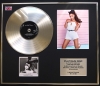 ARIANA GRANDE/CD PLATINUM DISC & PHOTO DISPLAY/LIMITED EDITION/DANGEROUS WOMAN