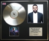 JASON DERULO/CD PLATINUM DISC & PHOTO DISPLAY/LIMITED EDITION/FUTURE HISTORY