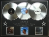 DRAKE/TRIPLE PLATINUM ALBUM DISPLAY/TAKE CARE + NOTHING WAS THE SAME + VIEWS