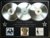 TINA TURNER/TRIPLE PLATINUM ALBUM DISPLAY/FOREIGN AFFAIR + WILDEST DREAMS + TWENTY FOUR SEVEN