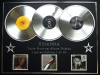 RIHANNA/TRIPLE PLATINUM ALBUM DISPLAY/A GIRL LIKE ME + GOOD GIRL GONE BAD + RATED R