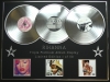 RIHANNA/TRIPLE PLATINUM ALBUM DISPLAY/LOUD + TALK THAT TALK + UNAPOLOGETIC