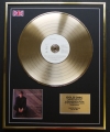 ELTON JOHN/LTD. EDITION CD GOLD DISC/RECORD/LOVE SONGS