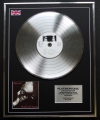 ELTON JOHN/LTD EDITION CD PLATINUM DISC/RECORD/SLEEPING WITH THE PAST