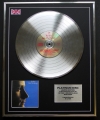 PHIL COLLINS/LTD EDITION CD PLATINUM DISC/RECORD/HELLO, I MUST BE GOING
