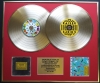KAISER CHIEFS/DOUBLE CD GOLD DISC DISPLAY/LTD. EDITION/COA/EMPLOYMENT & STAY TOGETHER
