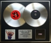 BEYONCE/Double Platinum Disc Record Display Ltd Edition 4 & BEYONCE