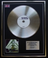 NOEL GALLAGHER/LTD EDITION CD PLATINUM DISC/RECORD/HIGH FLYING BIRDS