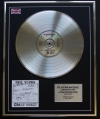 NEIL YOUNG/LTD EDITION CD PLATINUM DISC/RECORD/CRAZY HORSE