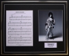 AMY WINEHOUSE/SONG SHEET & PHOTO DISPLAY/LTD. EDITION/BACK TO BLACK