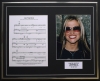 ANASTACIA/SONG SHEET & PHOTO DISPLAY/LTD. EDITION/NOT THAT KIND