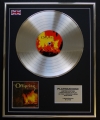 THE OFFSPRING/LTD EDITION CD PLATINUM DISC/RECORD/IGNITION