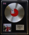 ONE DIRECTION/LTD EDITION CD PLATINUM DISC/RECORD/TAKE ME HOME