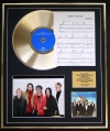 BACKSTREET BOYS/CD GOLD DISC, SONG SHEET & PHOTO DISPLAY/ALBUM THE VERY BEST OF/SONGSHEET I WANT IT