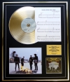 FALL OUT BOY/CD GOLD DISC, SONG SHEET & PHOTO DISPLAY/ALBUM FROM UNDER THE CORK TREE/SONGSHEET SUGAR