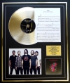 FOO FIGHTERS/CD GOLD DISC, SONG SHEET & PHOTO DISPLAY/ALBUM WASTING LIGHT/SONGSHEET WALK