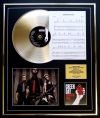 GREEN DAY/CD GOLD DISC, SONG SHEET & PHOTO DISPLAY/ALBUM AMERICAN IDIOT/SONGSHEET AMERICAN IDIOT